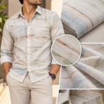 Giza Cotton Jacquard Shirt