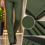Tosaldo Olive Green Trouser Fabric
