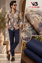 IRIS Linen Shirt & Tary Rayon Trouser