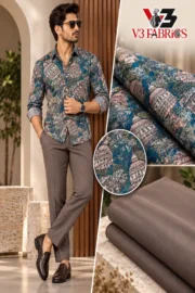 IRIS Linen Shirt & Tary Rayon Trouser